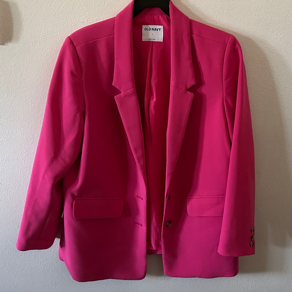 Old Navy Women's Pink Blazer